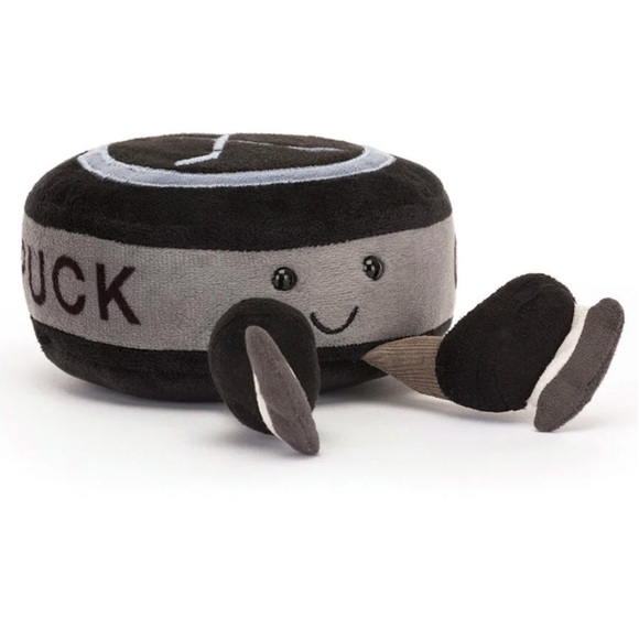 BNWT Jellycat ice hockey puck amuseable - Picture 1 of 1